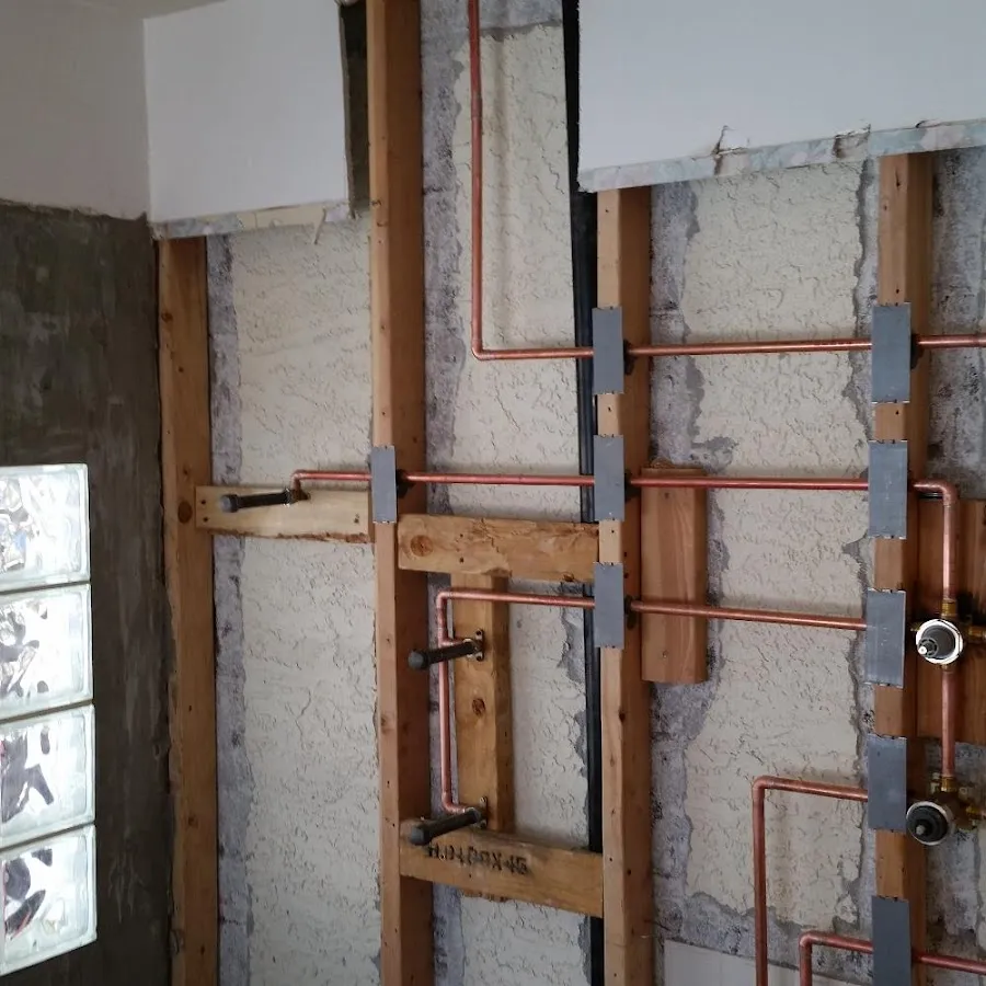 Copper pipe installation for Burst Pipe Repair in Fort Lee